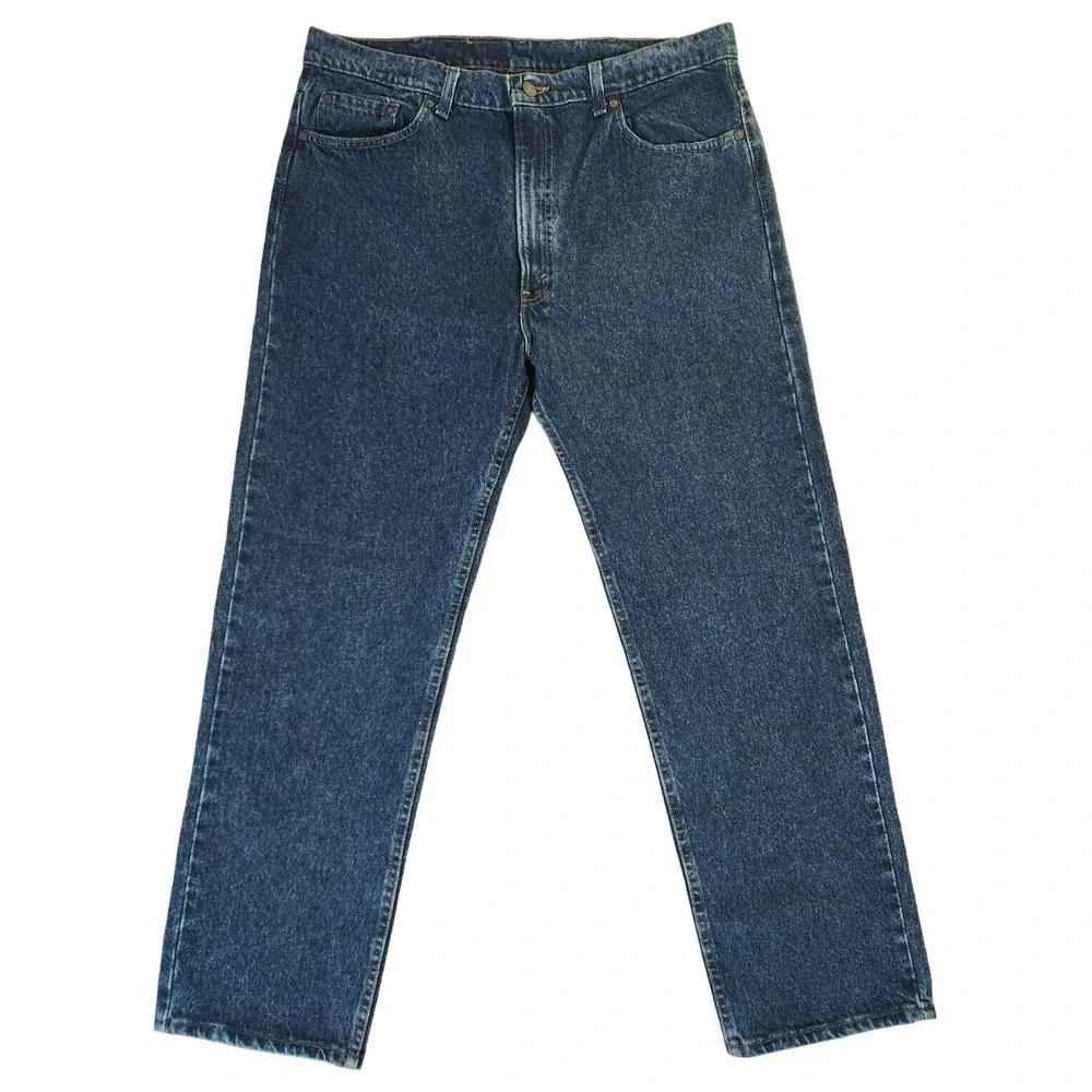 Vintage 90s Levi's 505 Straight Jeans Men's 40x30* Blue Denim Made in USA